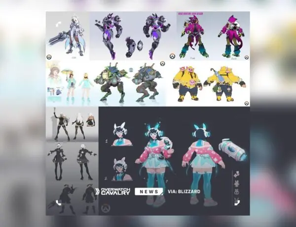 Overwatch 2 Midseason Skins Drop March 10 with Void Venture Concept Art