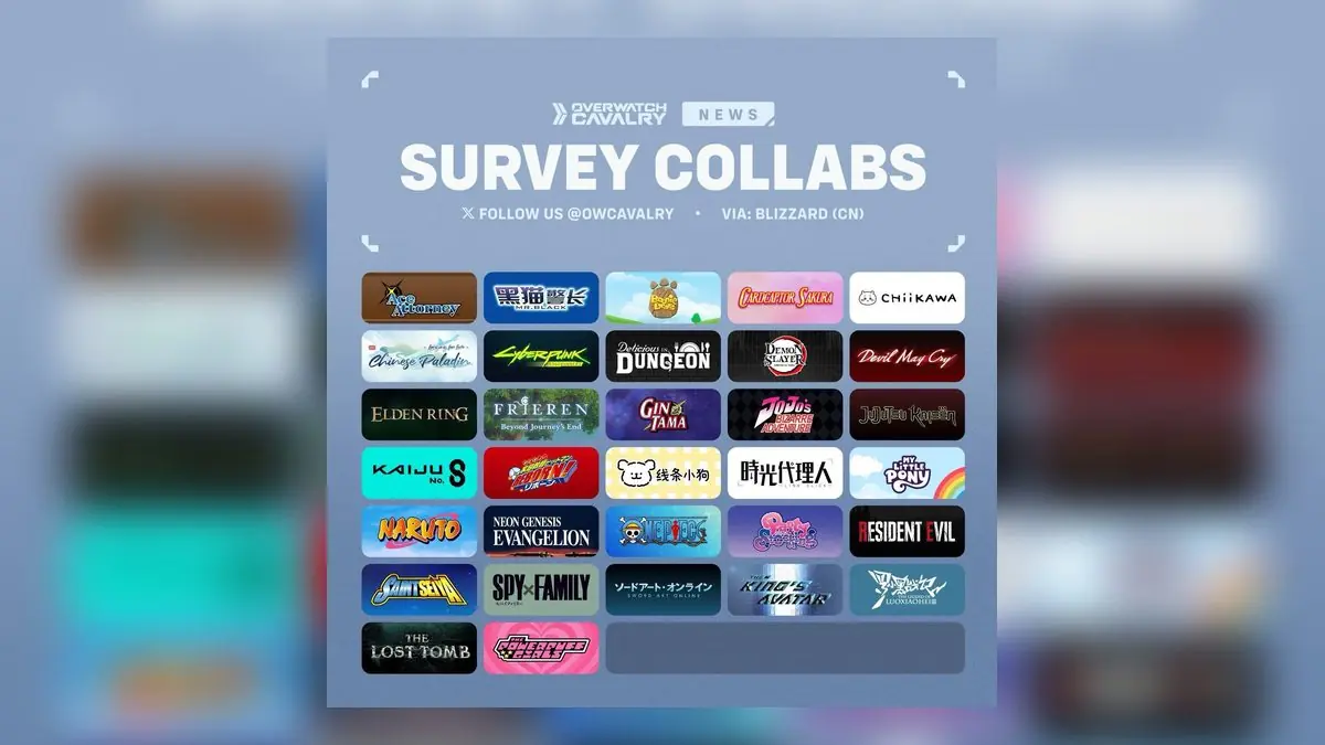 Overwatch Community Buzzes Over New Potential Collaborations