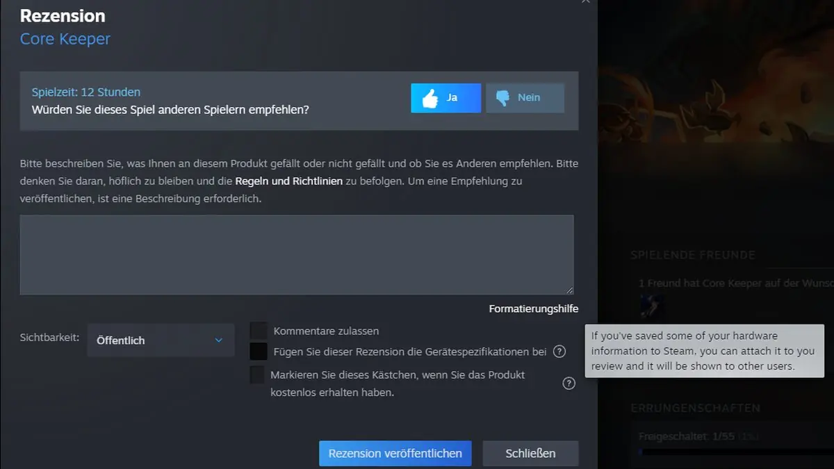Steam Adds PC Specs to Reviews: The Future of Gaming Hardware Intel
