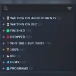 Steam Gamer's 9-Category Library System Goes Viral for Perfect Organization