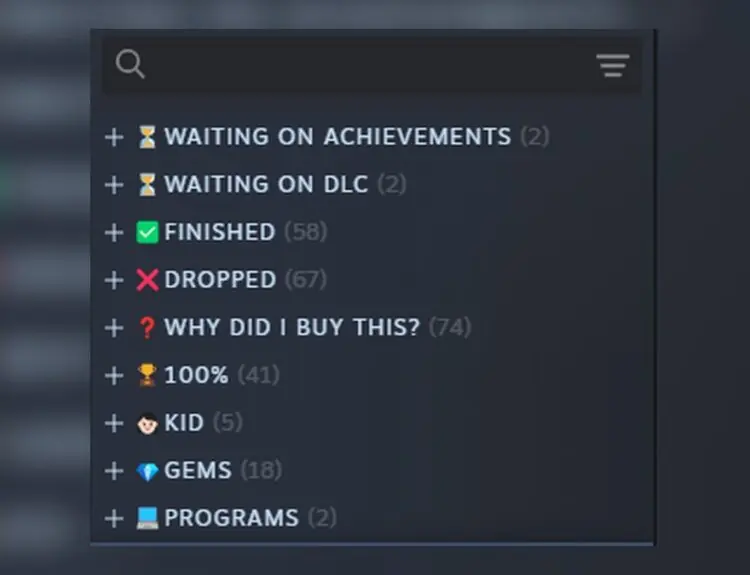 Steam Gamer's 9-Category Library System Goes Viral for Perfect Organization