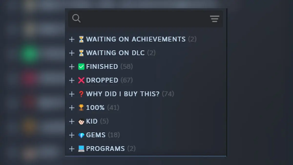 Steam Gamer's 9-Category Library System Goes Viral for Perfect Organization