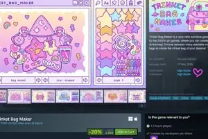 Trinket Bag Maker Brings 2000s Fashion Game Nostalgia to Steam