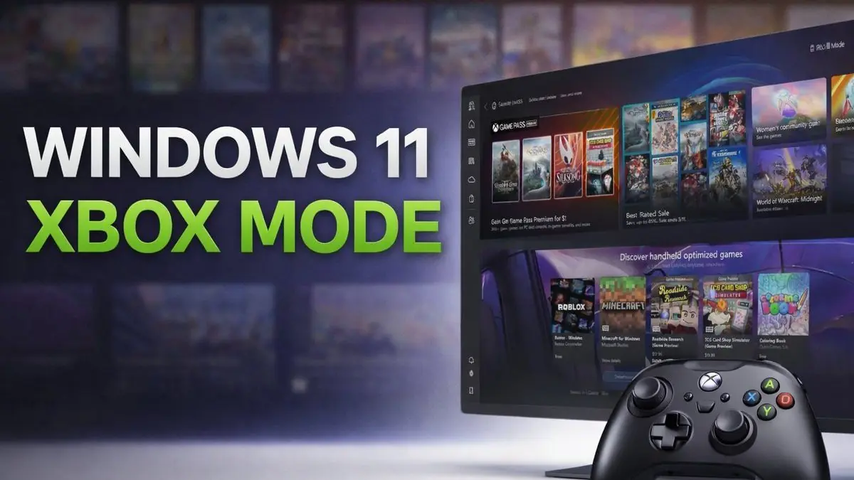 Windows 11 Xbox Mode Turns PCs Into Gaming Consoles This April