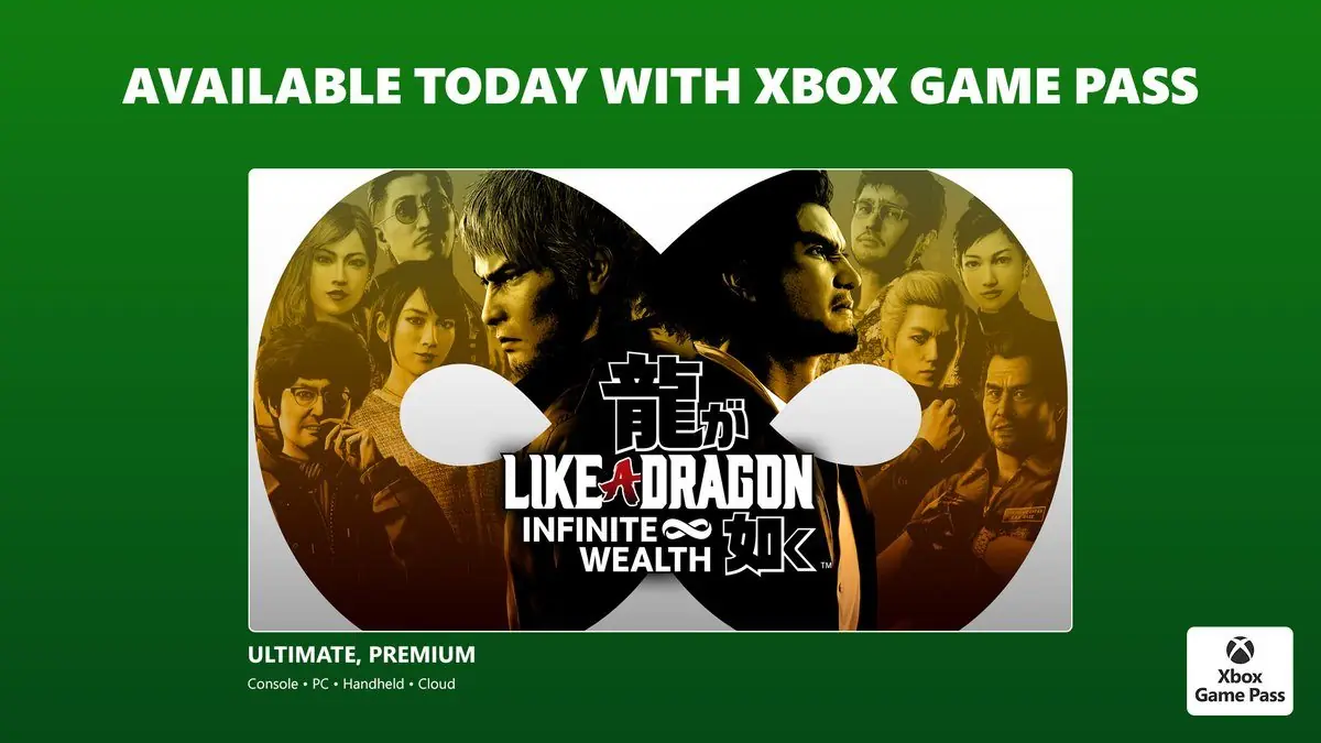 Xbox Game Pass Gives Ichiban From Like a Dragon Some Love