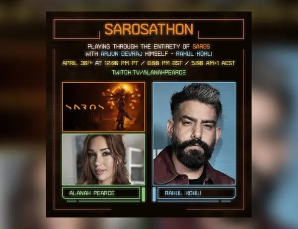 Alanah Pearce And Rahul Kohli Launch SAROS Charity Subathon April 30th