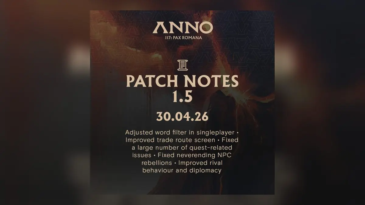 Anno Patch 1.5 Arrives Thursday With Prophecies DLC Support