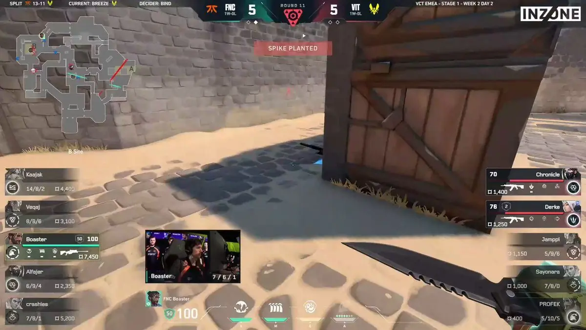 BOASTER Drops Championship-Level Clutches on Teammates in FNATIC Practice Session