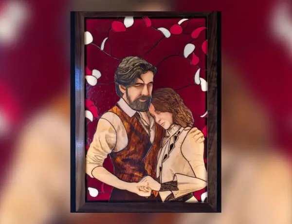 Clair Obscur Fan Creates Stunning Stained Glass Art for Game Anniversary