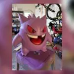 Dad Creates Handmade Charmander and Gengar for Son's Birthday