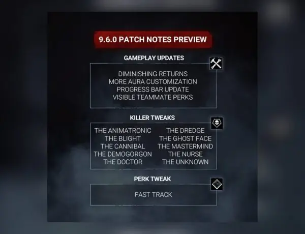 Dead by Daylight 9.6.0 PTB Drops Tomorrow – Time to Break Some New Content