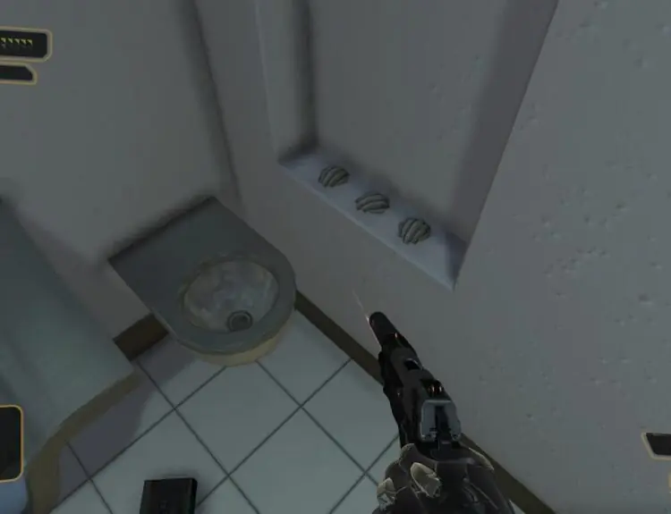 Deus Ex: Human Revolution forgot toilet paper exists in 2027