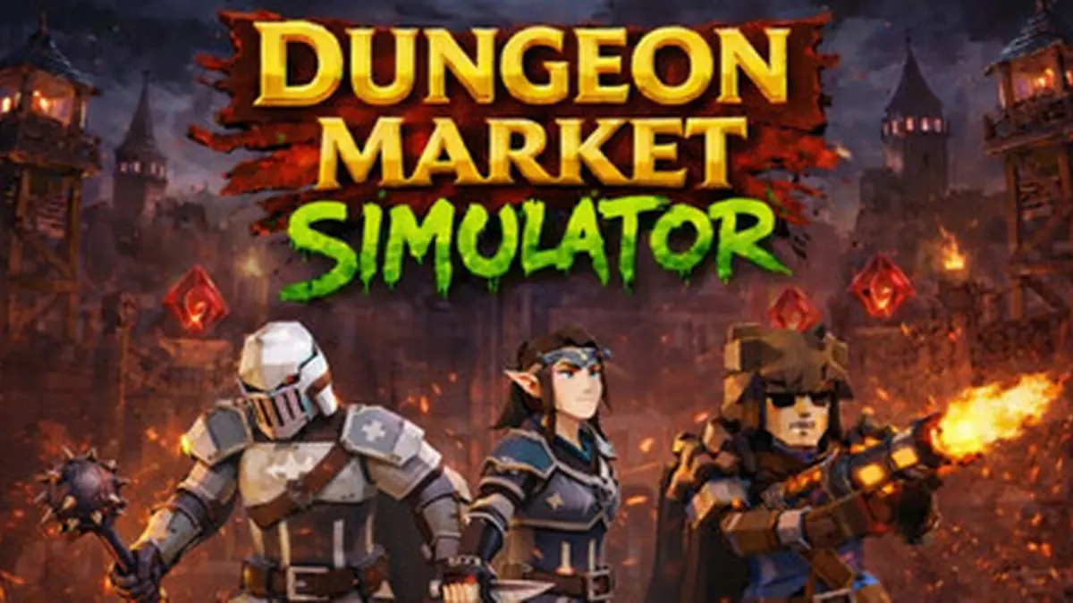 Dungeon Market Simulator Exits Early Access with Mining System and Spaceship Adventures