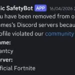 Fortnite Player Gets Banned for Having a Real Name That Triggers Discord Bots