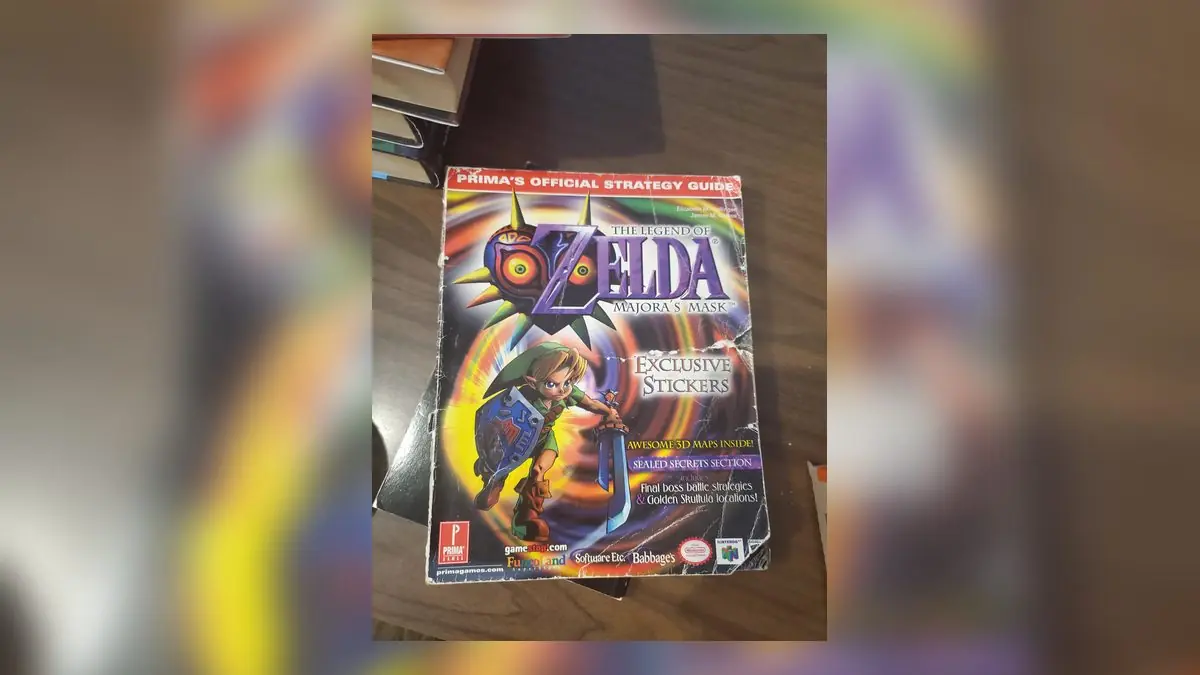 Gamer Kept Majora's Mask Strategy Guide for Decades Without Owning Game