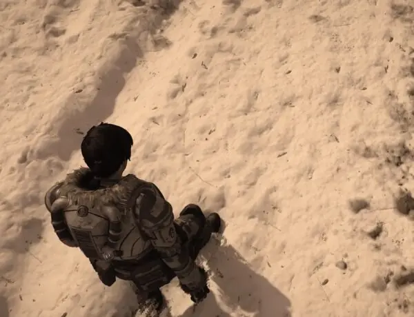 Gears 5 Player Stops Mid-Combat to Marvel at Perfect Snow Footprints