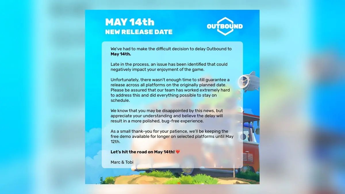 Indie Darling 'Outbound' Gets New May 14th Release Date After Delay