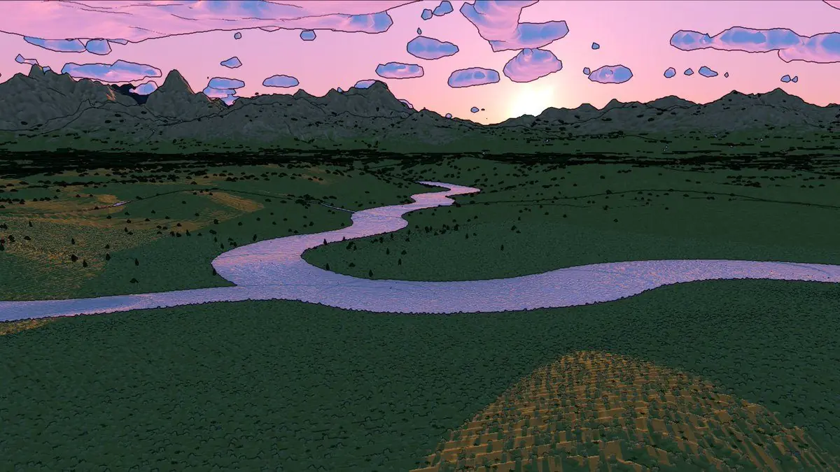 Indie Developer Transforms Choppy River Graphics Into Smooth Flowing Curves