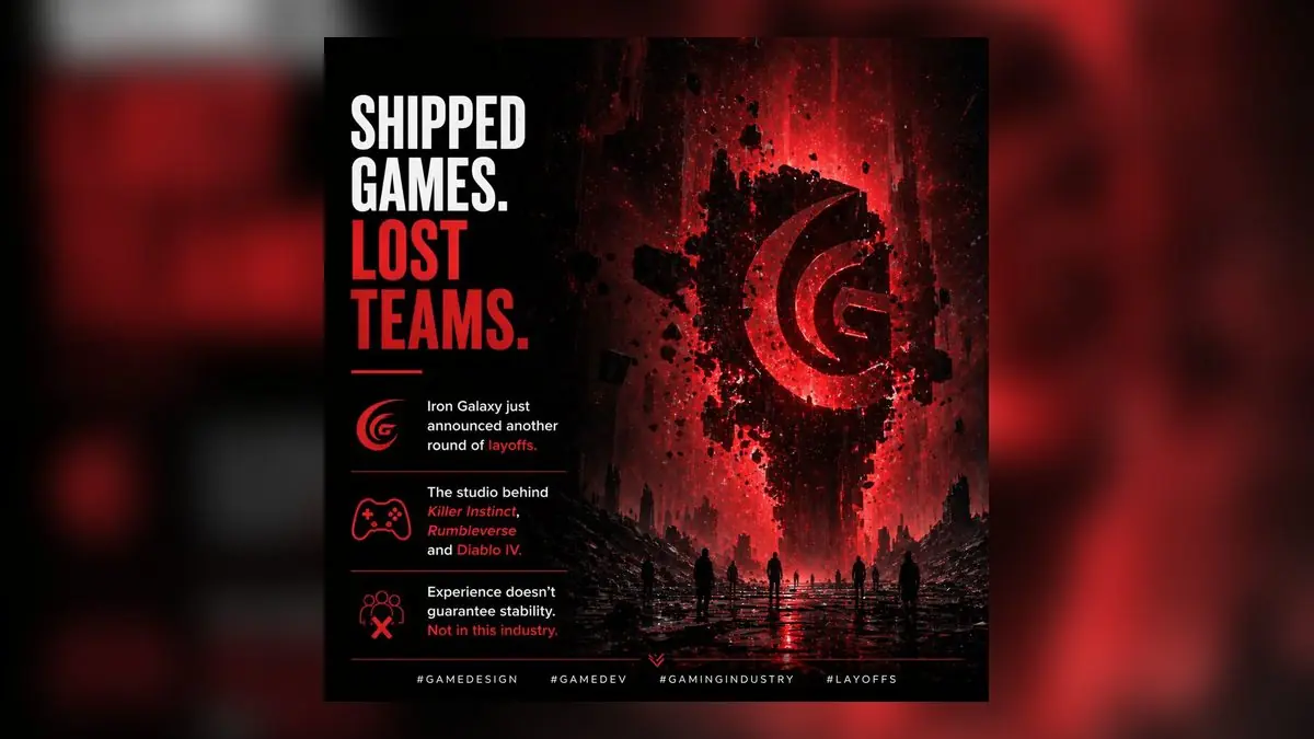 Iron Galaxy Layoffs Reveal Gaming's New Crisis: Sustaining Teams vs Shipping Games