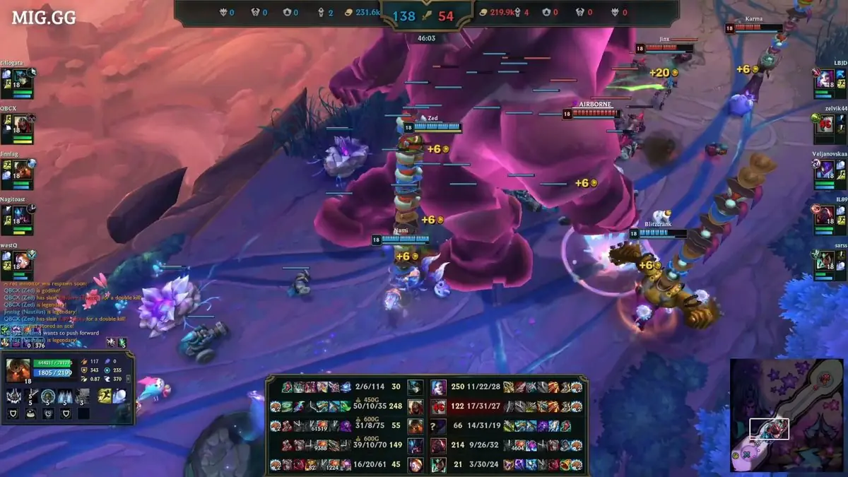 League Player Breaks Game with 1M HP Nautilus Build in Mayhem Mode