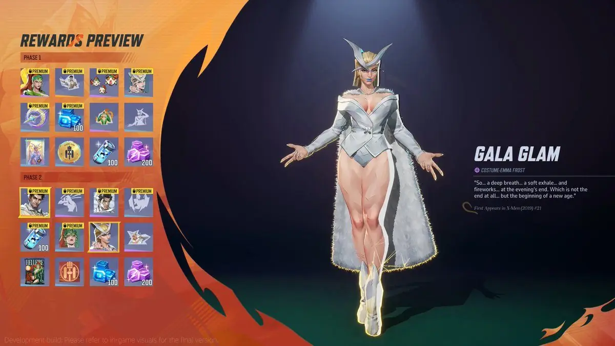 Marvel Rivals Drops Free Emma Frost Hellfire Gala Skin