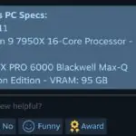 New Game's Wild Hardware Specs Leave Steam Users Stunned