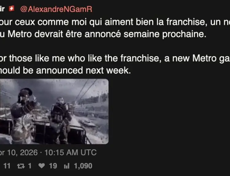 New Metro Game Rumored for Next Week PlayStation Announcement