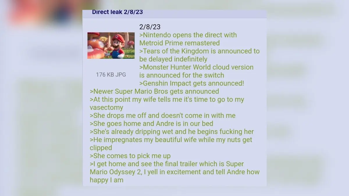 Nintendo Direct Leak Proves 90% Accurate in Viral Throwback Post