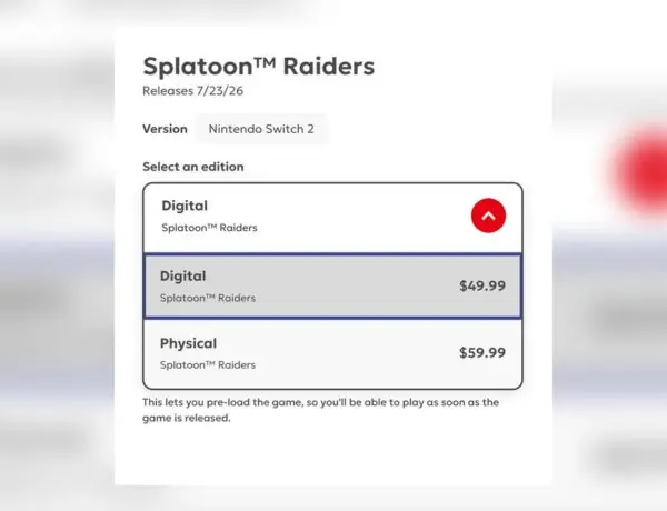 Nintendo Flips The Script: Splatoon Raiders Physical Costs More Than Digital