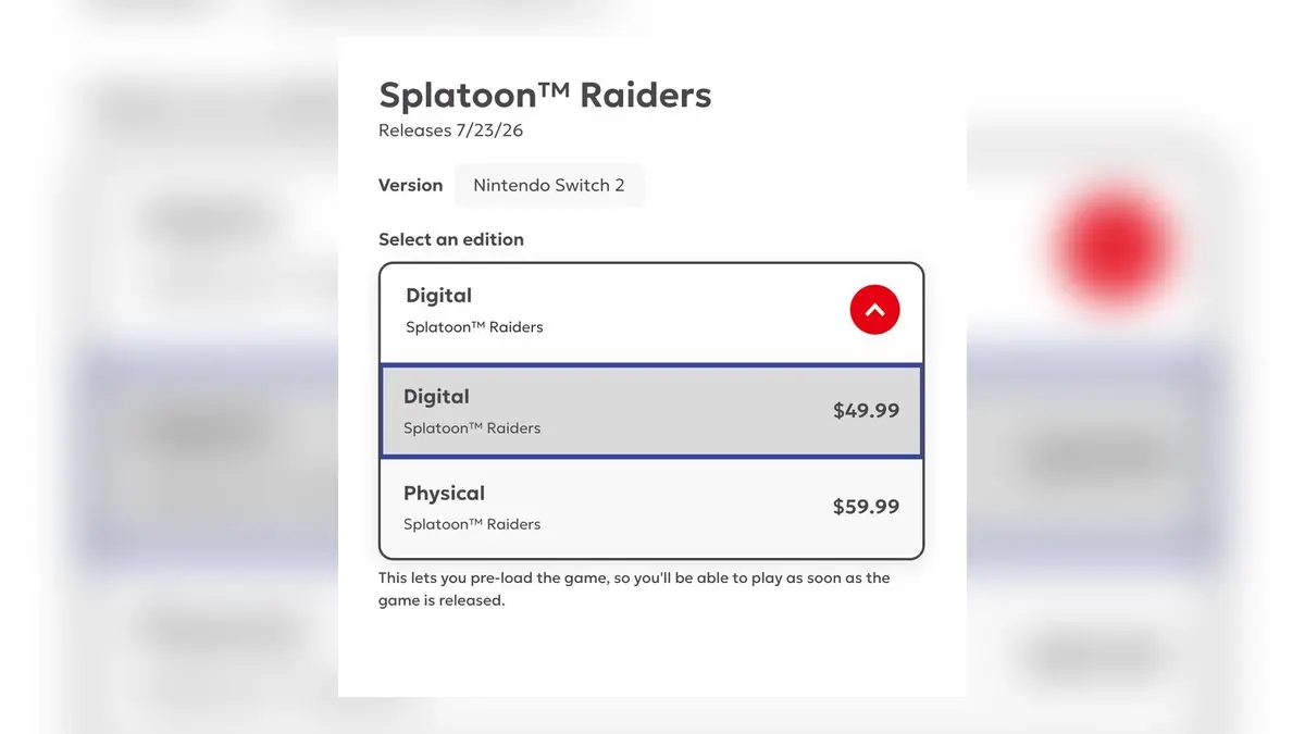 Nintendo Flips The Script: Splatoon Raiders Physical Costs More Than Digital