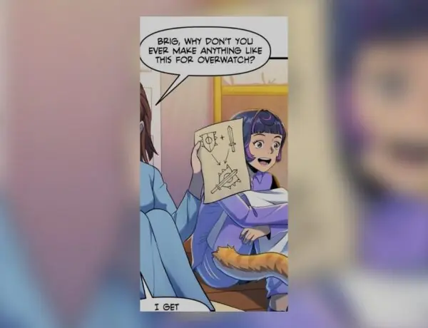 Overwatch Comic References Monster Hunter Charge Blade