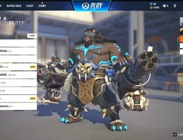 Overwatch Mauga Gets Diablo 4 Druid Crossover Skin With Limited Voice Changes