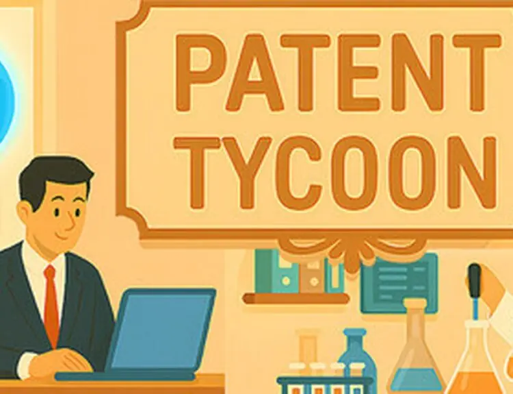 Patent Tycoon Launches on Steam: Business Sim Makes IP Your Weapon
