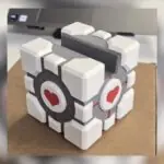Portal Fan Creates 3D Printed Companion Cube Controller Holder