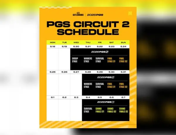 PUBG Global Series Circuit 2 Kicks Off May 20 With $500K Prize Pool