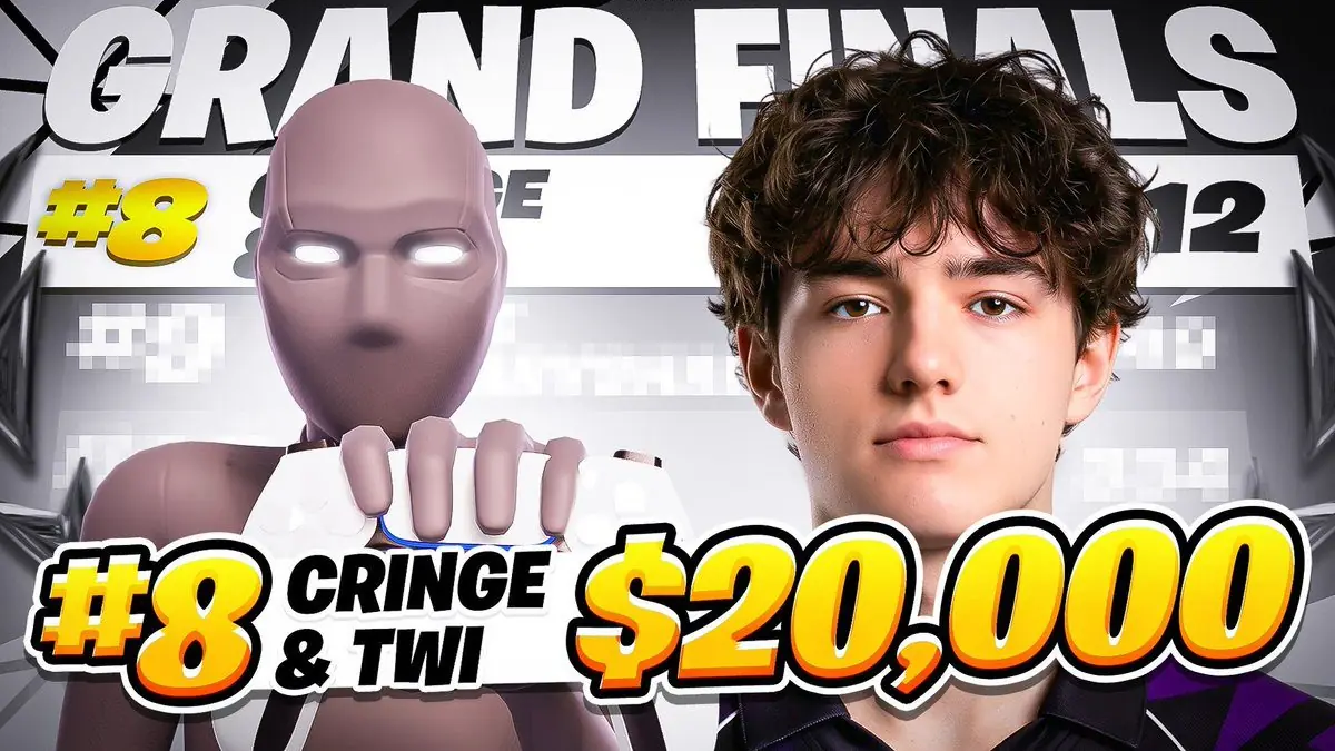 Rising Fortnite Pro Cr1ngefn Claims Top 8 Finish in FNCS Finals