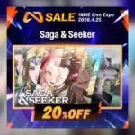 Saga & Seeker Gets 20% Discount For INDIE Live Expo 2026