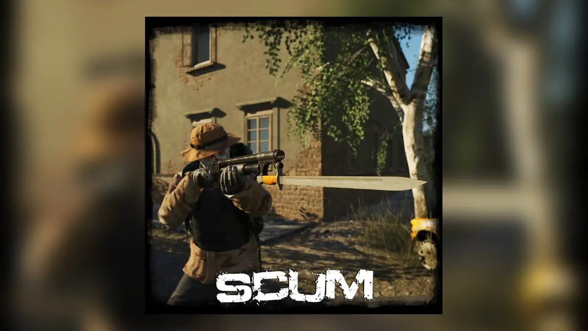 SCUM Players Get Trench Gun With Bayonet in Today's April Update