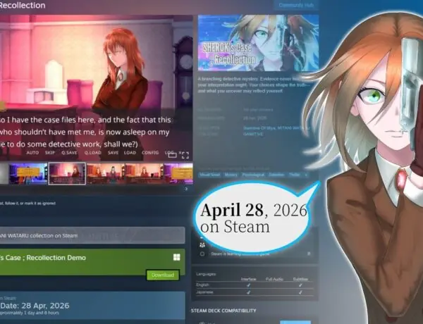 SHEROK's Case: Choice-Driven Mystery Visual Novel Hits Steam Monday