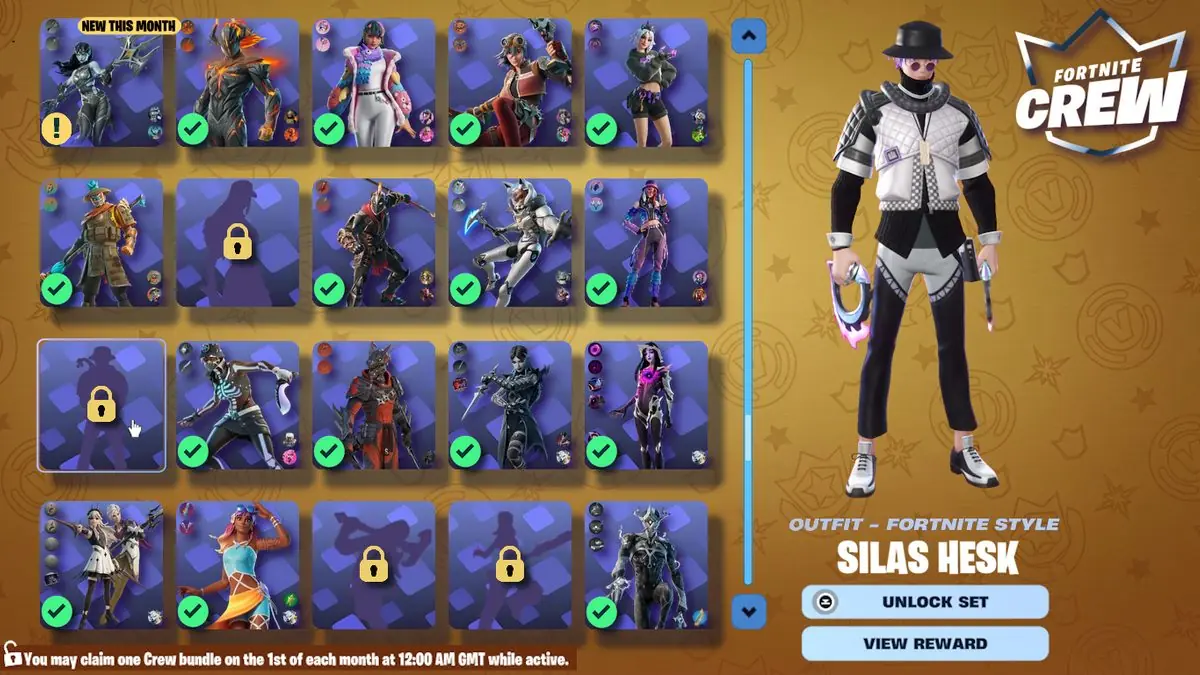 Smart Fortnite Crew Idea Lets Subscribers Pick Their Monthly Bundles
