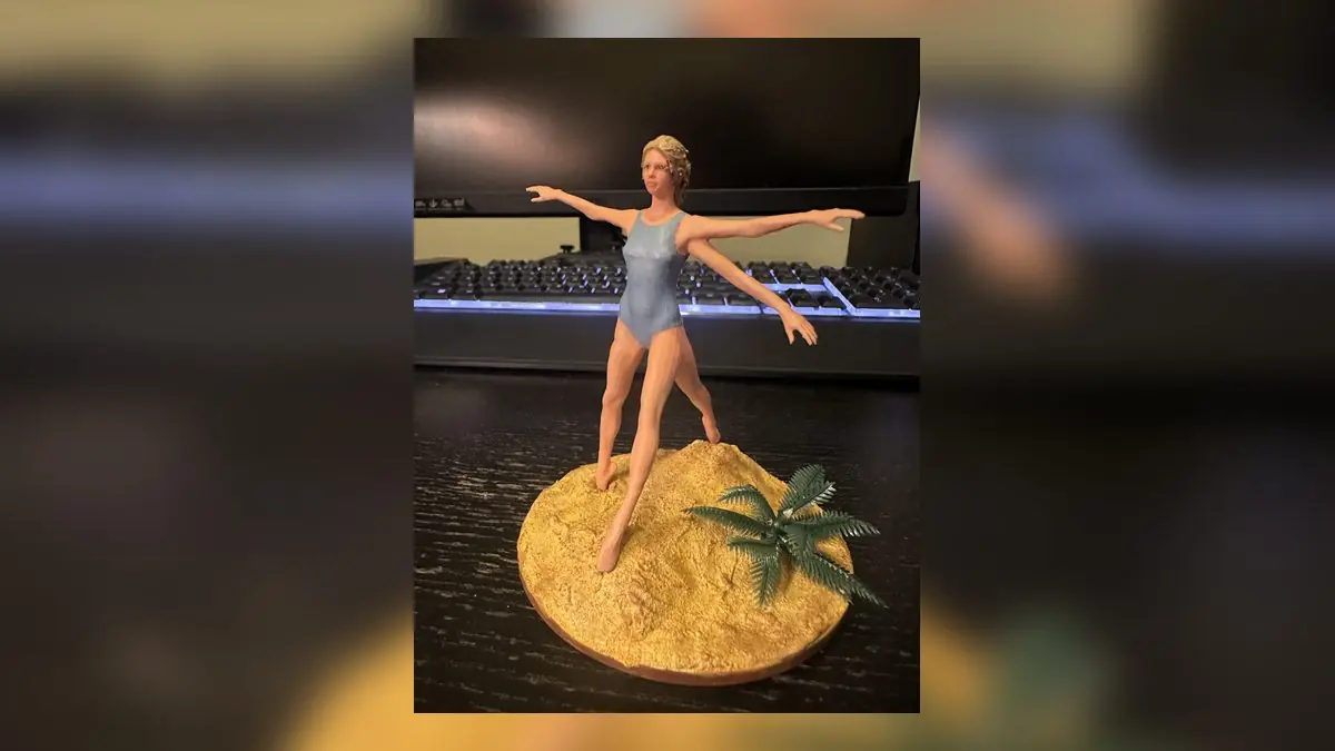 Sons of the Forest Fan Goes Pro with Hand-Painted Virginia Model