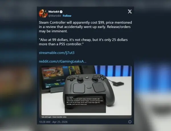 Steam Controller Returns With $99 Price Tag in New Leak