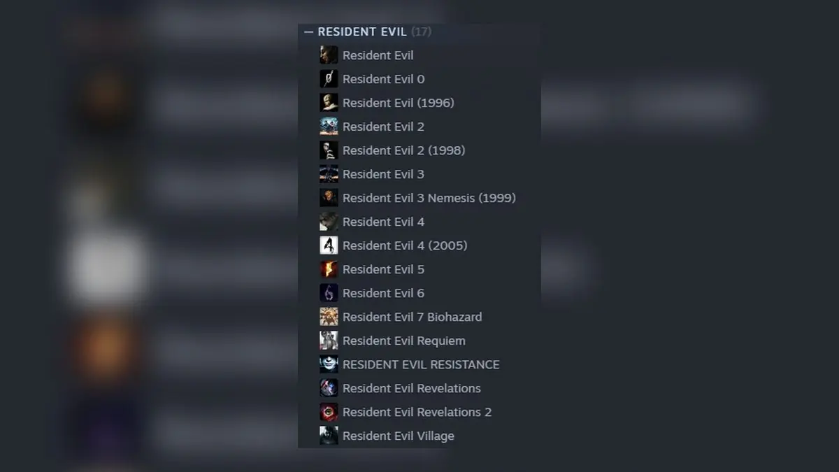 Steam Gamer Conquers Entire Resident Evil Collection