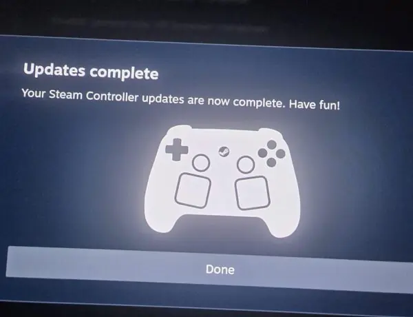 Steam OS Controller Update Wins Hearts With Personal 'Have Fun!' Touch