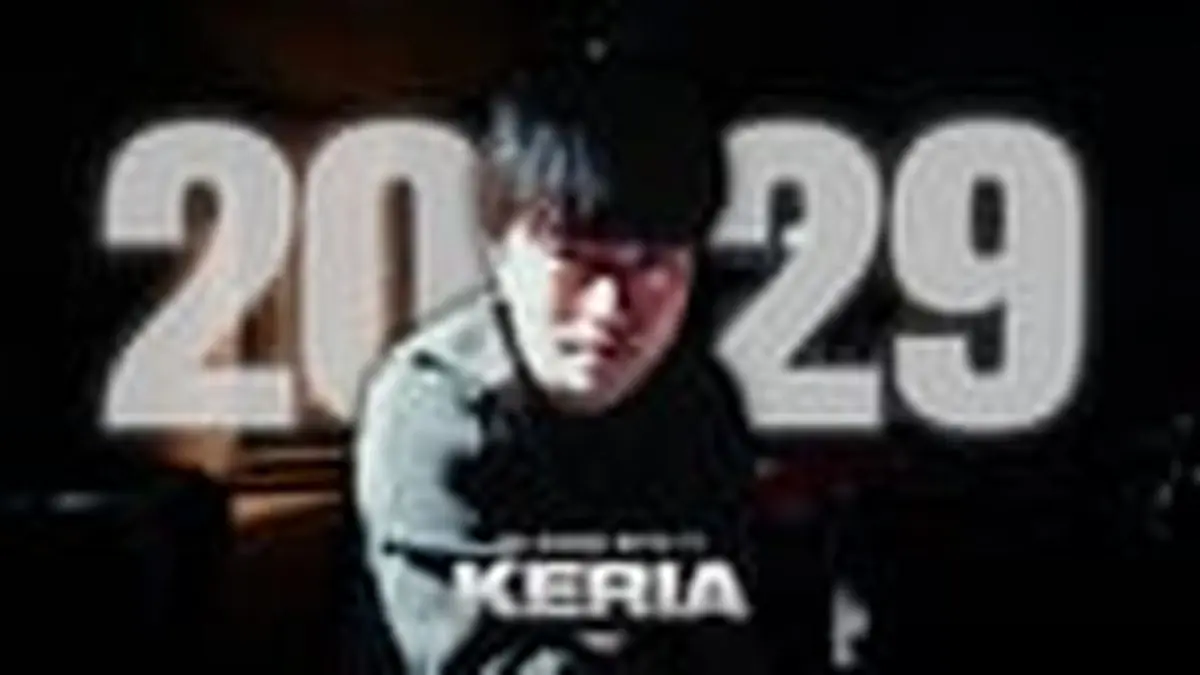T1's 'Legendary Genius Monster' Keria Commits to Team Until 2029