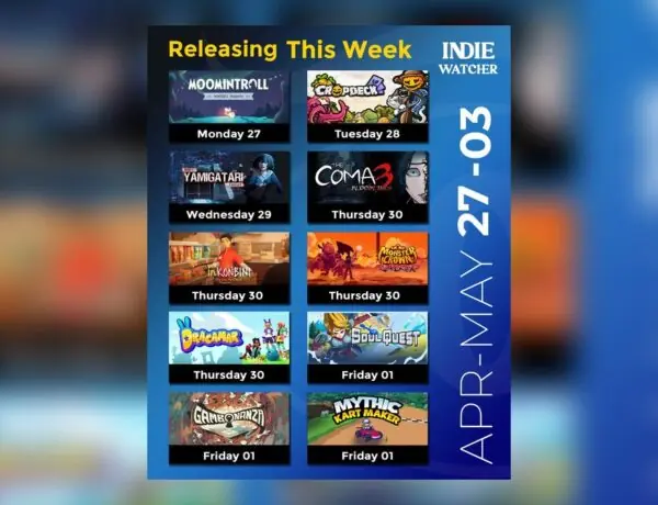 Ten Fresh Indie Games Hit Stores This Week