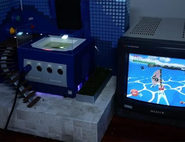 This GameCube Jacuzzi Design Is Peak Retro Gaming Home Decor Goals