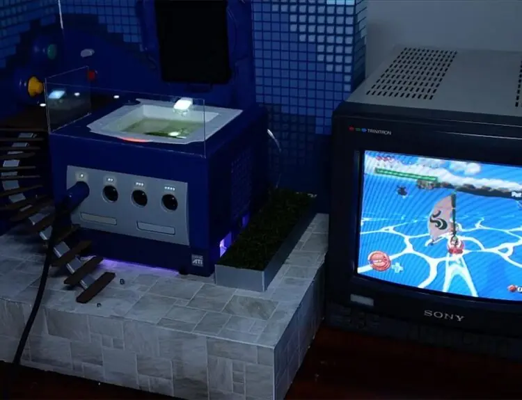 This GameCube Jacuzzi Design Is Peak Retro Gaming Home Decor Goals