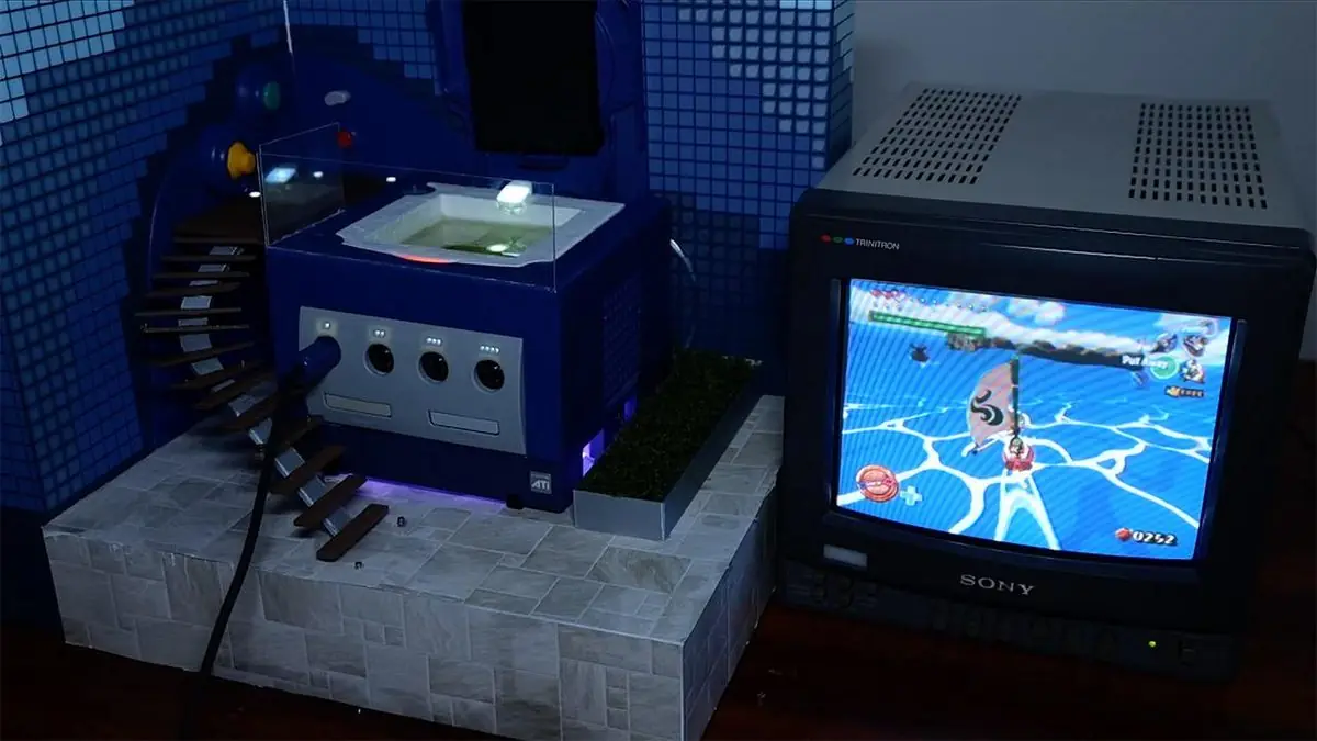 This GameCube Jacuzzi Design Is Peak Retro Gaming Home Decor Goals