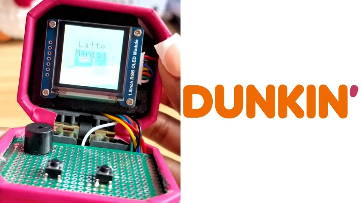 TikToker Turns Dunkin' Ring Box Into Fully Playable Gaming Console